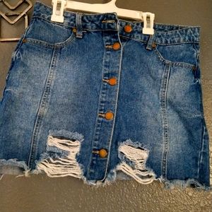 Jean skirt